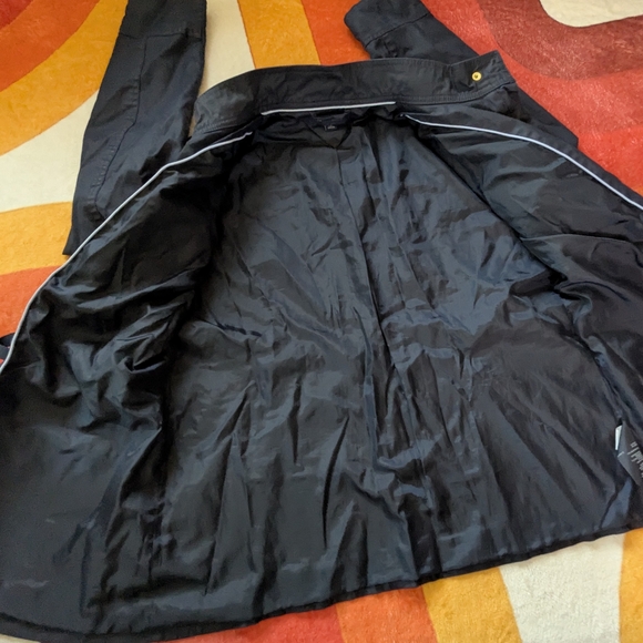 Tommy Hilfiger Navy Blue Utility Jacket Womens Large, Military Gorpcore Boho NEW - Picture 10 of 15